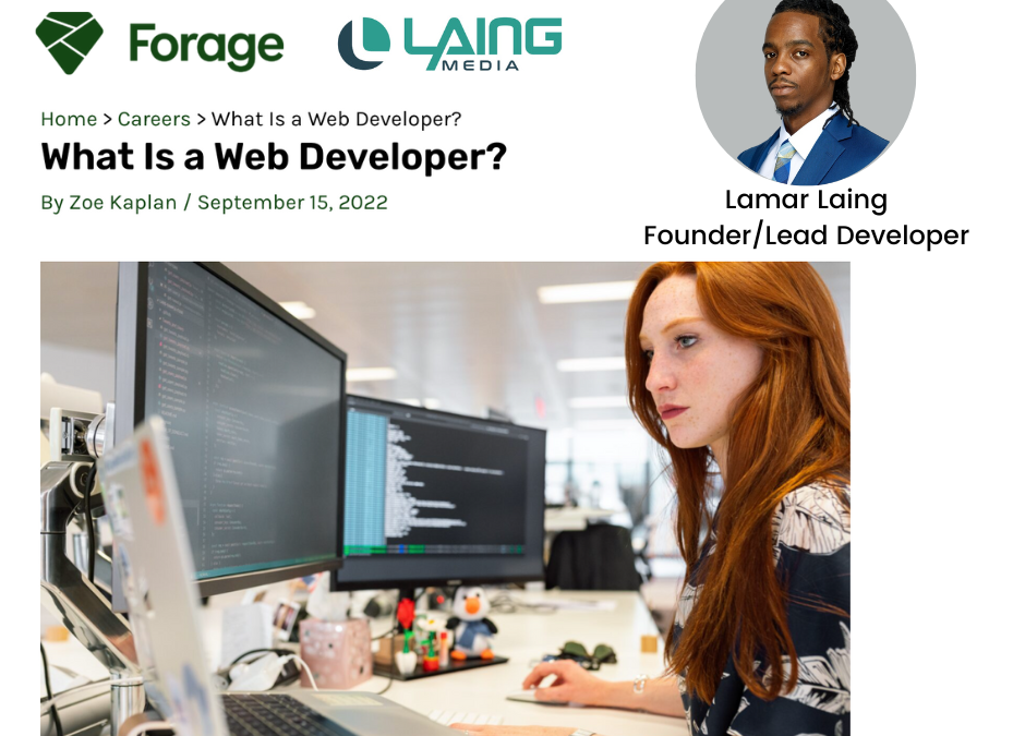 Lamar Laing – What is a Web Developer